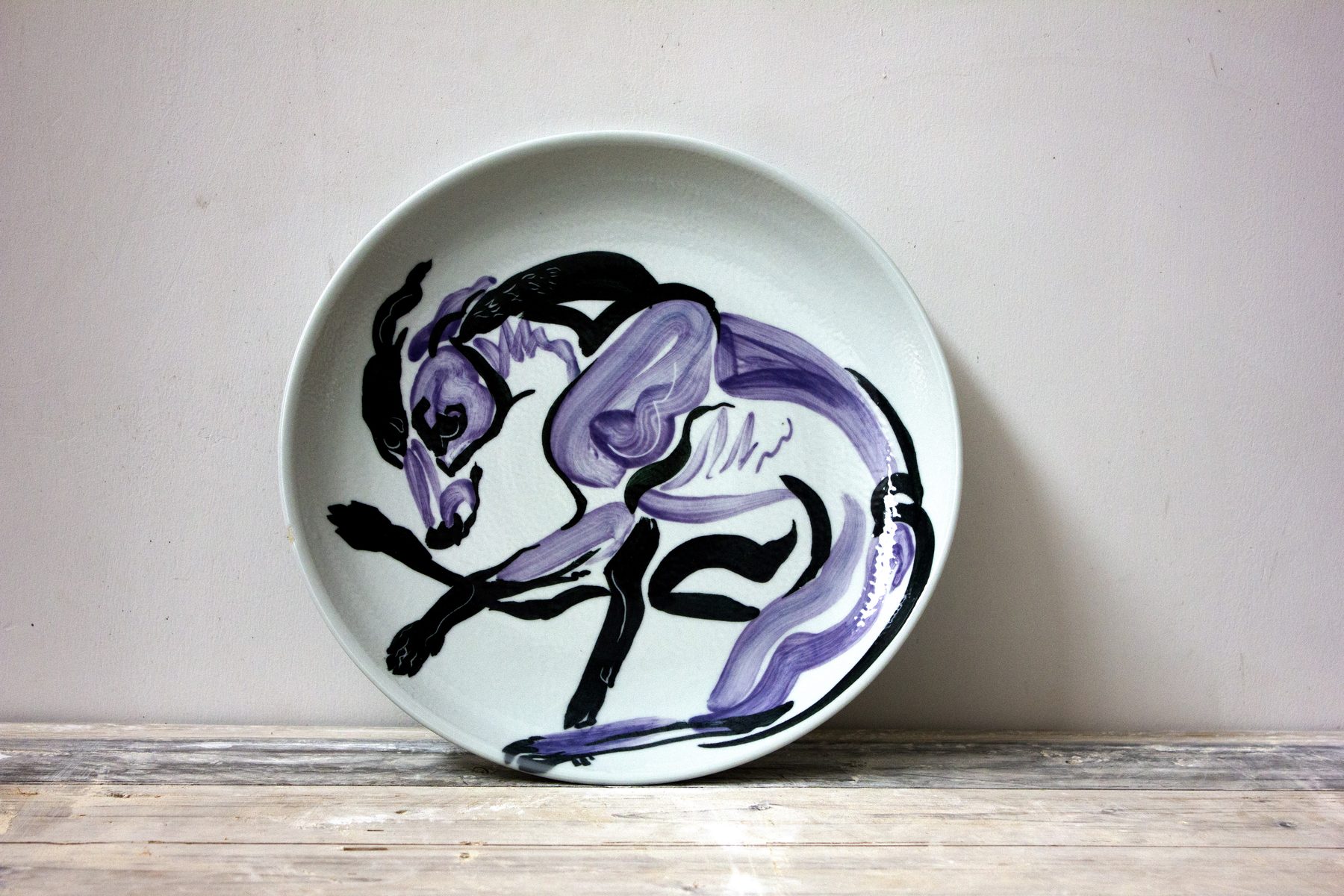 Greyhound Plate (1/2)